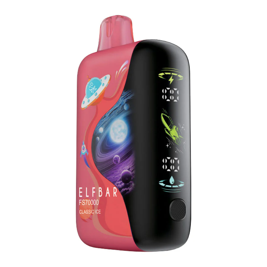 Elf Bar FS70K Disposable Vape Device - Classic Ice 20ml