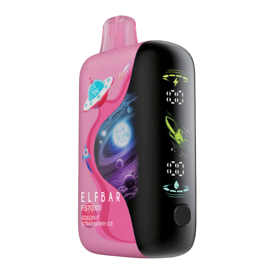 Elf Bar FS70K Disposable Vape Device - Coconut Strawberry Ice 20ml