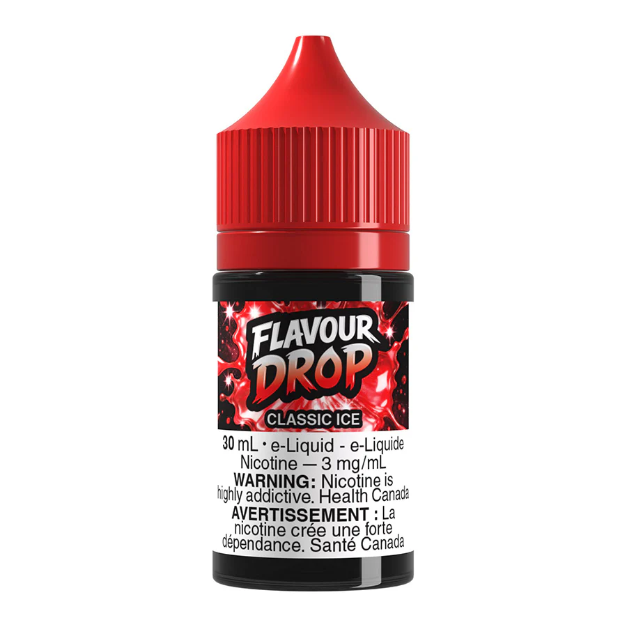 Flavour Drop Freebase E-Liquid - Classic Ice 30ml