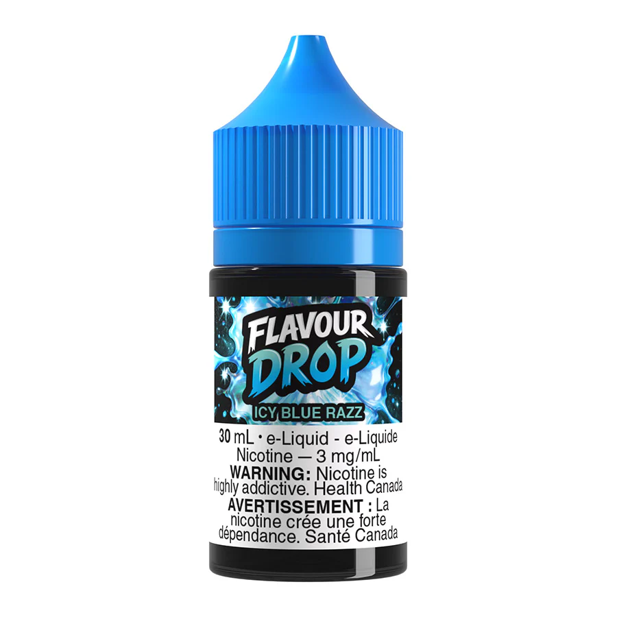 Flavour Drop Freebase E-Liquid - Icy Blue Razz 30ml