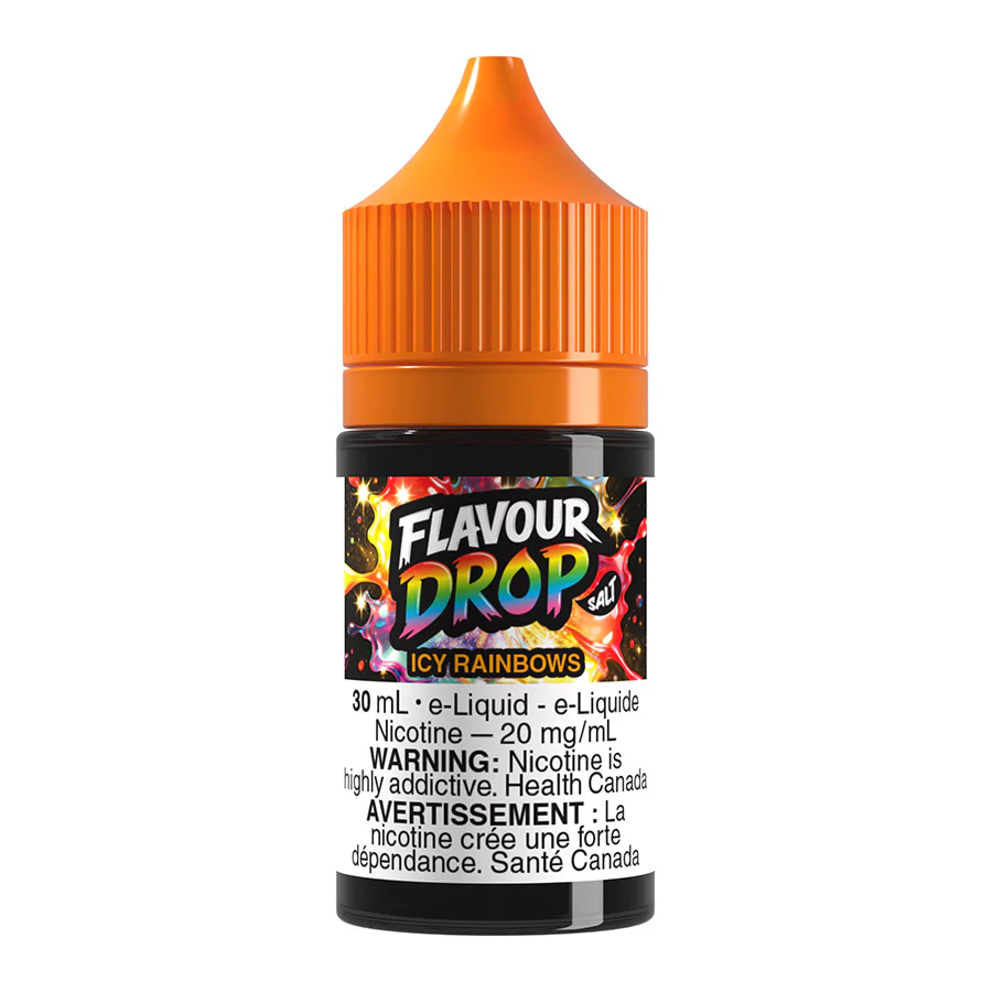 Flavour Drop Salt Nic E-Liquid - Icy Rainbows 30ml