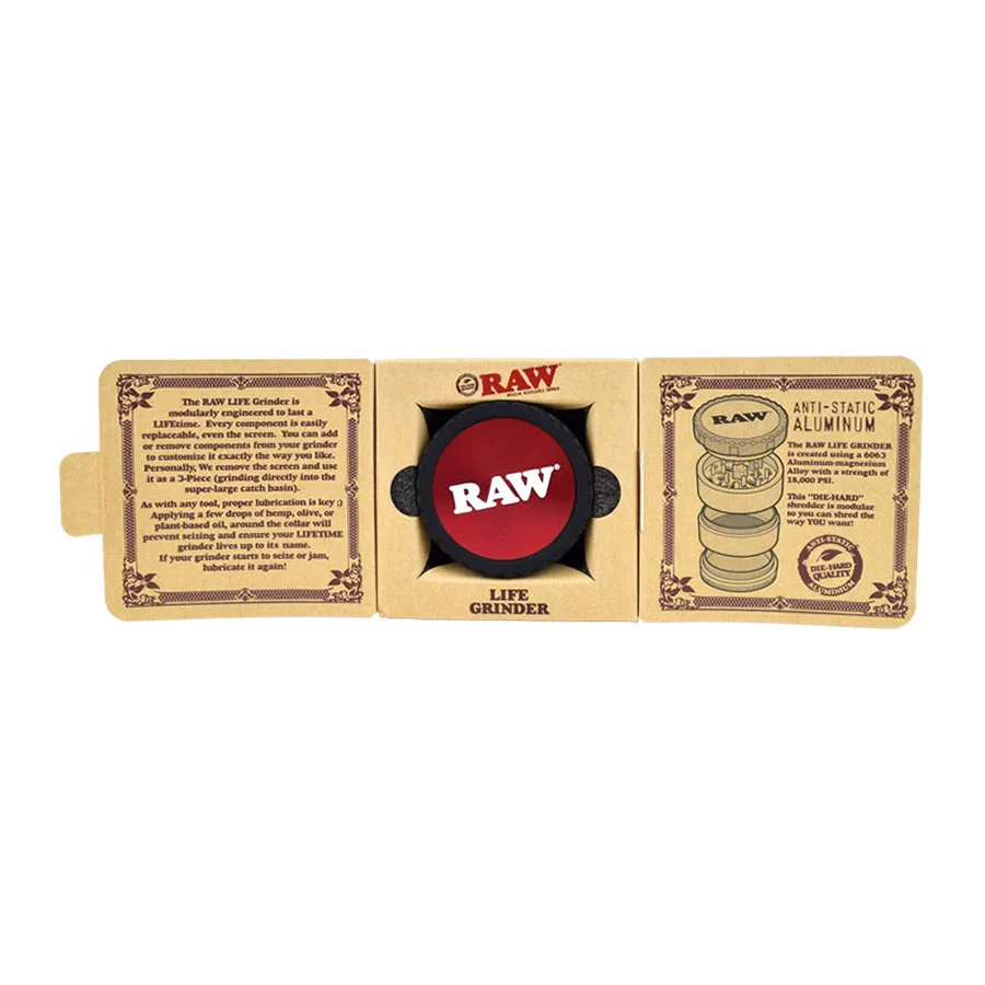 RAW Life 4 Piece Grinder V3 - Image 6