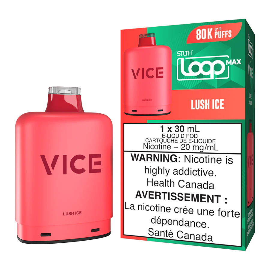 STLTH Loop Max x Vice E-Liquid Pod Pack - Lush Ice 30ml